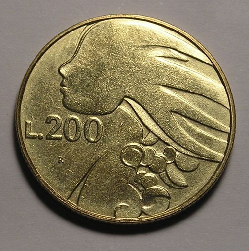 Сан-Марино, 200 Лир 1990