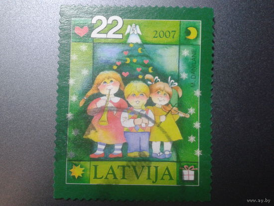 Латвия, 2007. Рождество
