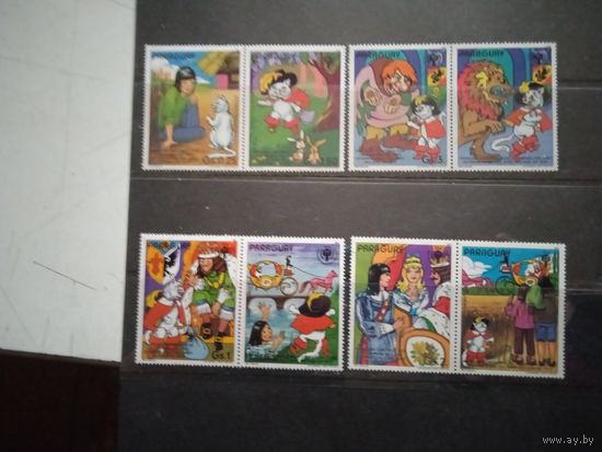 Марки парагвай кот в сапогах