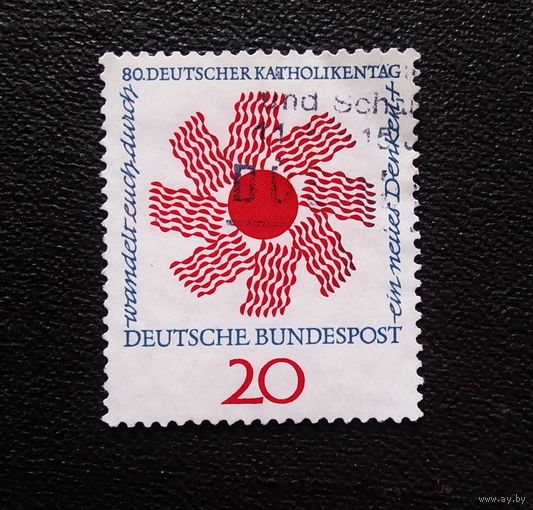 Марка Германия 1964 год День католиков