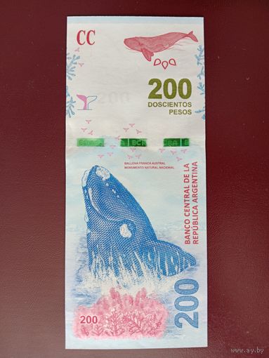 Аргентина 200 песо 2016 UNC