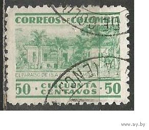 Колумбия. Народный дом. Пальмира. 1942г. Mi#441.
