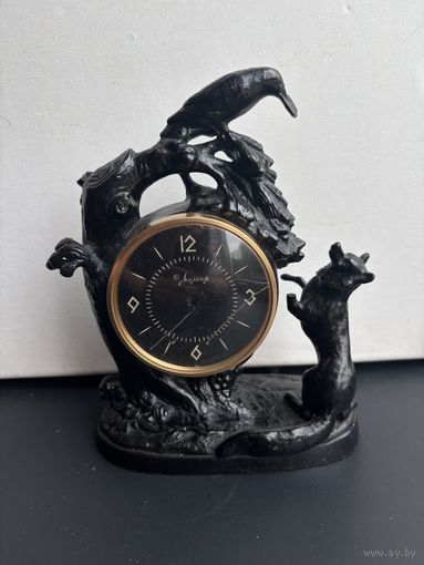 Старт с 1 рубля , часы молния в реставрацию чугунное литьё касли 1964, смотрите другие лоты много распродаж !!!