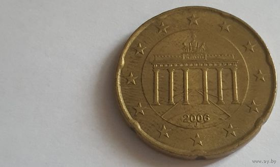 Германия 2006J 20 евроцентов