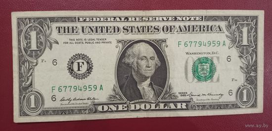 1 доллар США 1969 года, 6F