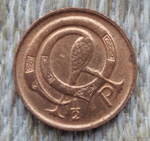 Ирландия 1/2 пенса 1982 года, UNC