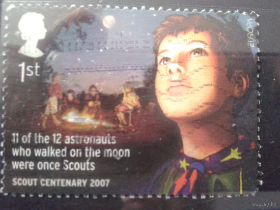 Англия 2007 Европа, скауты, космос