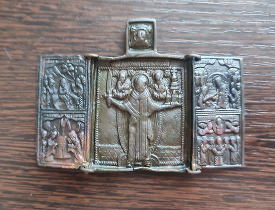 СВЯТИТЕЛЬ НИКОЛА МОЖАЙСКИЙ (НИКЕЙСКОЕ ЧУДО)19 век