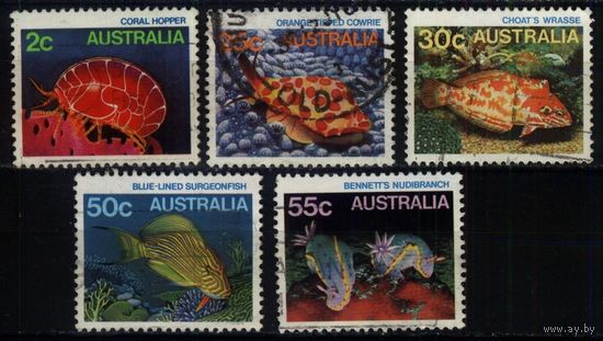 Австралия - 1984 [Mi. 879-883] Гашеная (AU22)