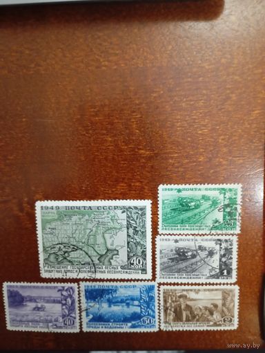 СССР  Полезащитные лесонасаждения серия