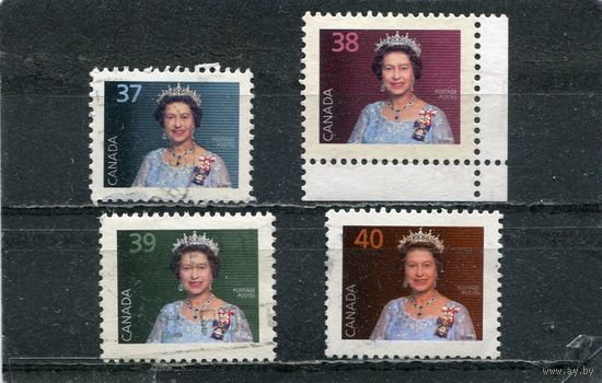 Канада. Стандарт 1997-1990. Королева Елизавета II