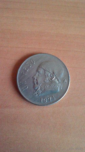 Мексика, 1 песо 1971 года **
