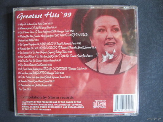 Монтсеррат Кабалье. Величайшие хиты