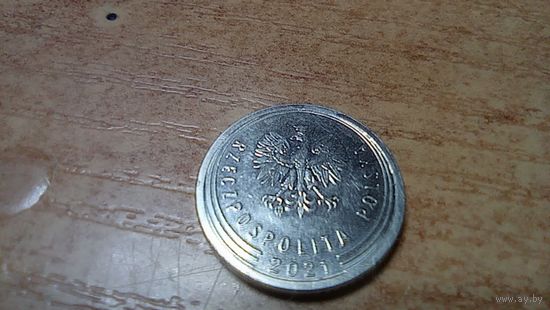 10 грошей 2021 года Польша