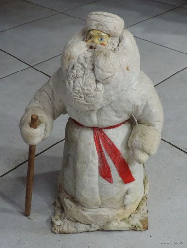 Дед Мороз. Высота 40 см. 1965 г. Фабрика сувениров г. Брест. СССР.