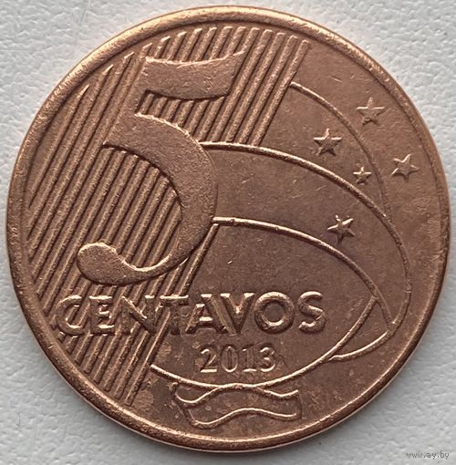 Бразилия 5 сентаво 2013 г.
