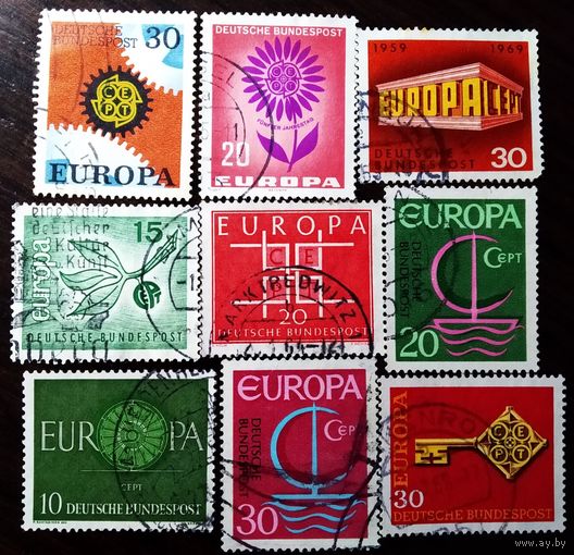 Марки Германия EUROPA CEPT