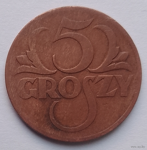 5 грошей 1931, Польша