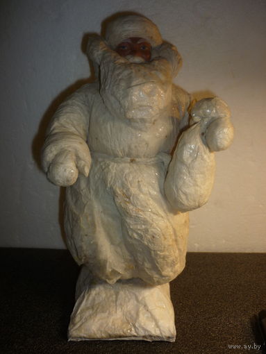 Старинный Дед Мороз. СССР. 30 см. Ленинград. артель"Промигрушка"