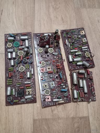 Платы от лампового телевизора