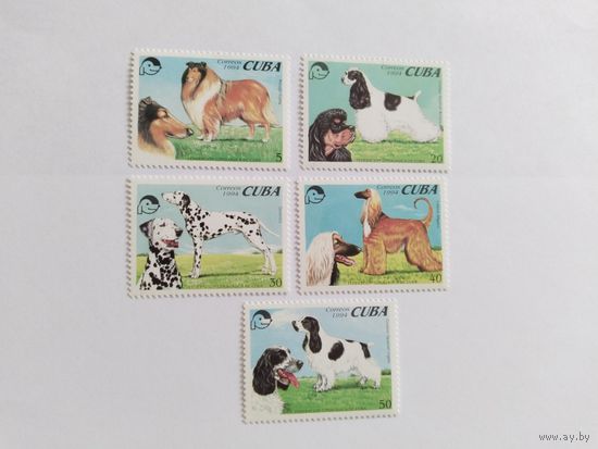Куба 1994 5м собаки