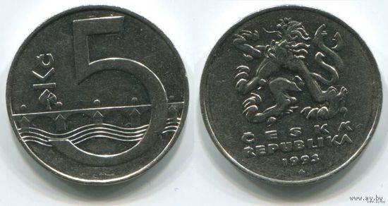 Чехия. 5 крон (1993)