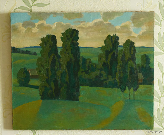 Виктор Шилко (г. Витебск), Летний день, 1992г, 50х60 см, холст, масло