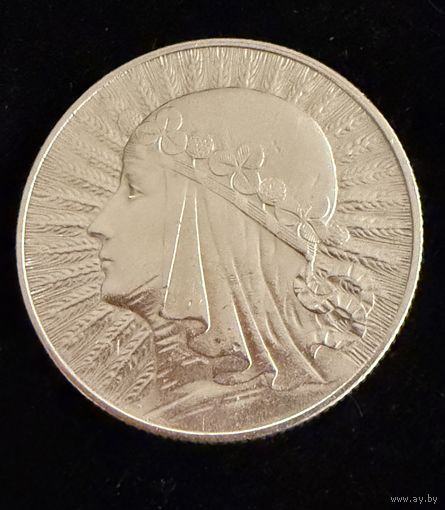 5 злотых 1932 г.  Польша.  Ядвига.  Серебро