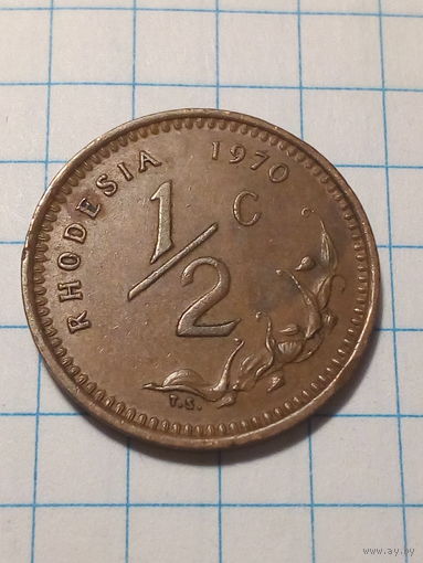1.2 цента Родезия 1970 год