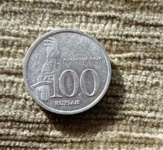 Werty71 Индонезия 100 рупий 1999 черный пальмовый какаду