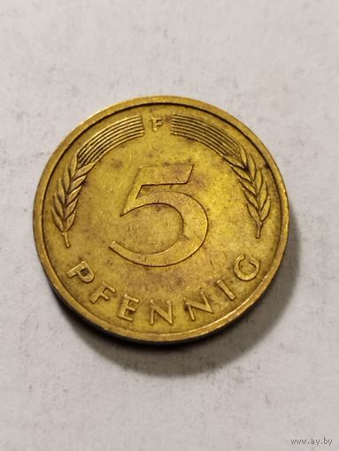 Германия 5 пфенинг 1976 F