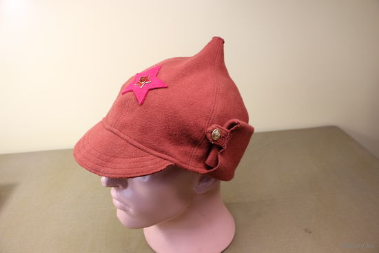 Будёновка с эмалевой звездой. 58-60 раз. Распродажа коллекции вещей. С РУБЛЯ! АУКЦИОН!