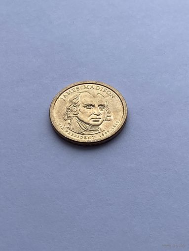 1 доллар, 4-й президент США Джеймс Мэдисон