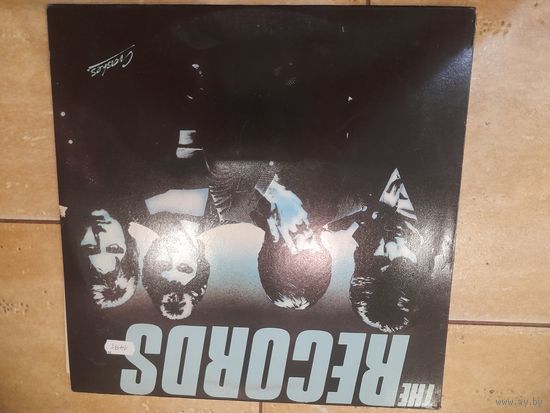 THE RECORDS  " CRASHES" 1980 LP ENGLAND VIRGIN  V2155--  -NM/NM