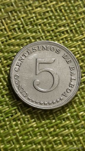 Панама 5 сентесимо 1973 г