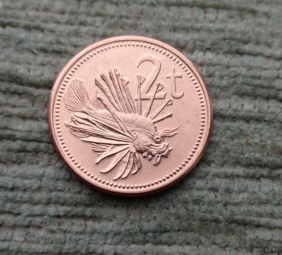 Werty71 Папуа Новая Гвинея 2 тойя 2004 Рыба Птица