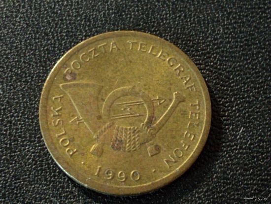 Жетон Почта, телеграф, телефон Польша 1990 г.