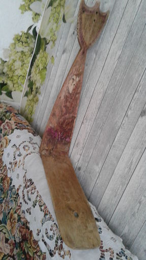 Прялка старинная, с росписью, вологодская. 19век.