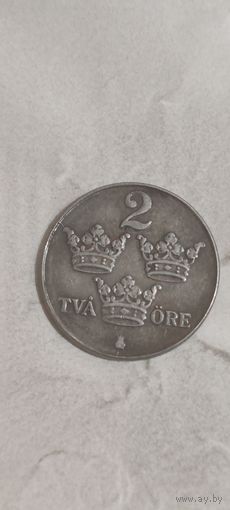 Швеция 2 эре 1945