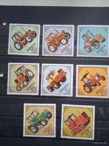 Тракторы.монголия**