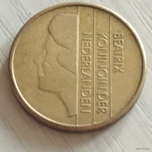 Нидерланды 5 гульденов 1991г.