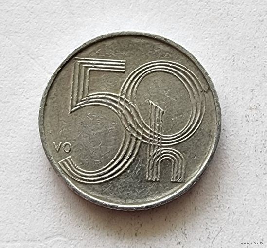 Чехия 50 геллеров 2005