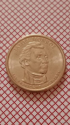 США 1 доллар 2008 D 5 президент Monroe