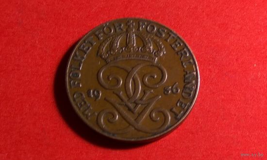 1 эре 1936. Швеция.