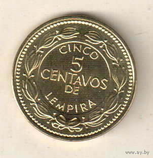 Гондурас 5 сентаво 2012