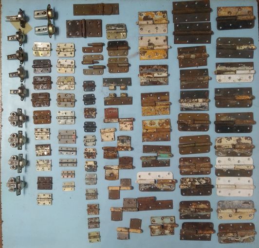 Петли металлические разные из СССР