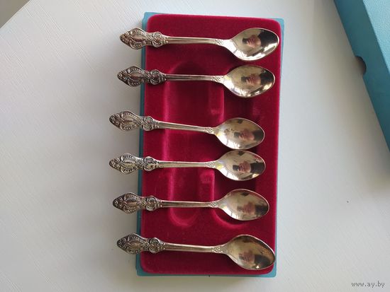 ЛОЖКИ КОФЕЙНО-ЧАЙНЫЕ МНЦ СССР со знаком качества