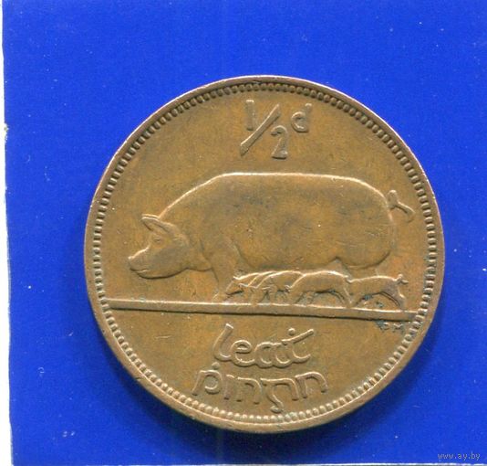 Ирландия 1/2 пенни 1942