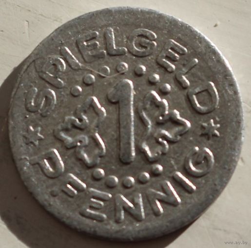 Германия 1 игровой жетон пфеннинг