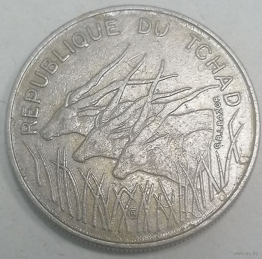 8.20 Чад 100 франков 1971